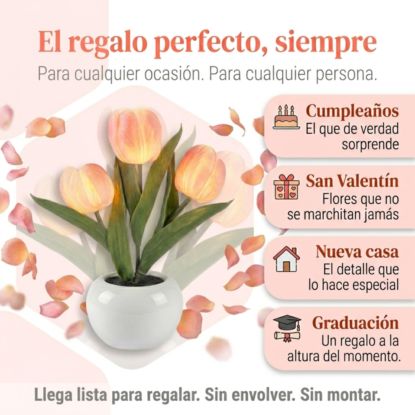 Serem™ - Lámpara de Tulipanes Eternos