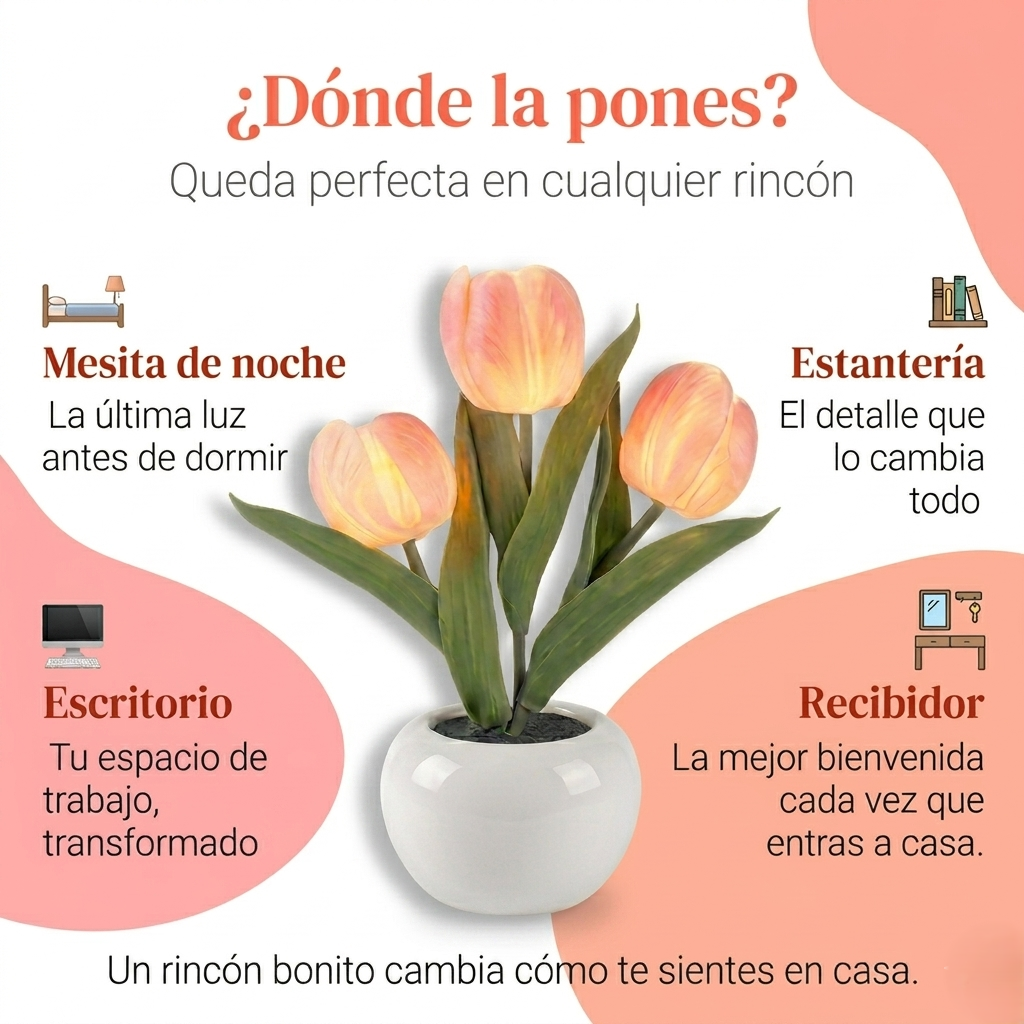 Serem™ - Lámpara de Tulipanes Eternos